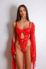 Conjunto Signature Regina - Vermelho